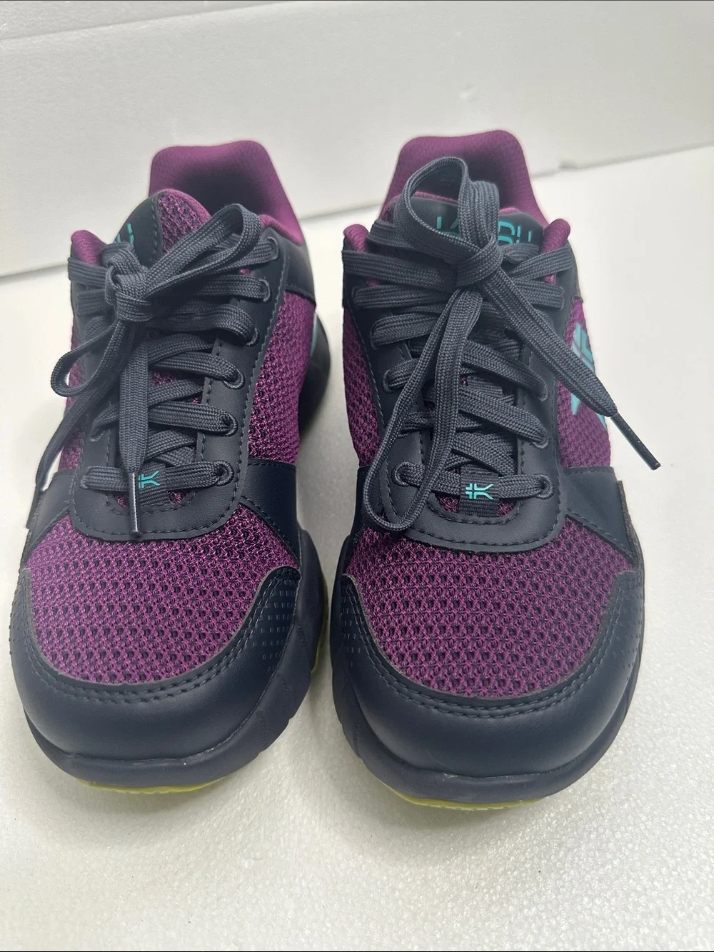 KURU quantum 2 purple black blue Athletic SneakersComfort Lace-Ups size 8w